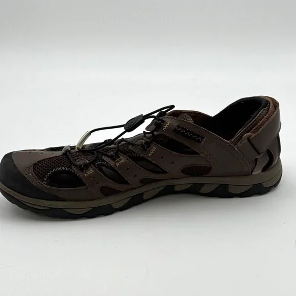 Merrell Portage Web Sandals 13 Dark Earth Performance Footwear Water Trekking - Picture 5 of 14